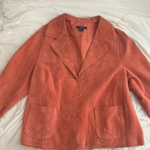 Suede Leather Jacket 3X